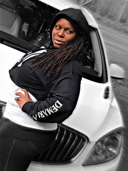 Mrs. D Black Crop