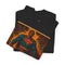 1970's Black Man of Steel, Superhero Graphic Tee for Fans, Men's Heavy Cotton Shirt, Comic Book Lover Gift, Casual Wear,