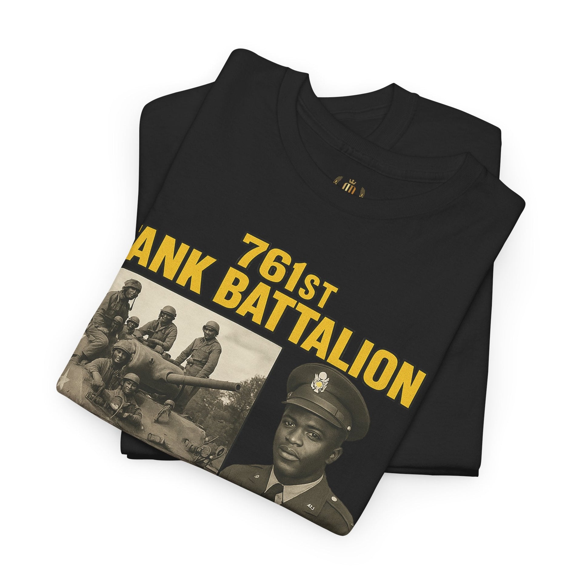 761st Tank Battalion Design/Military Tribute Unisex Heavy Cotton Tee |