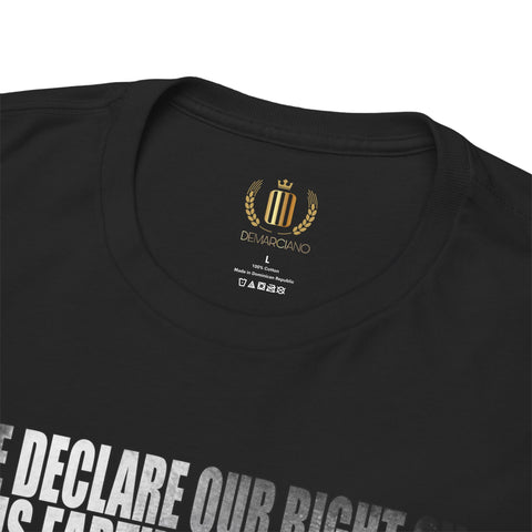 By Any Means Malcolm X Statement Tee | Unisex Cotton T-Shirt, Activism Apparel, Empowerment Gift, Casual Wear