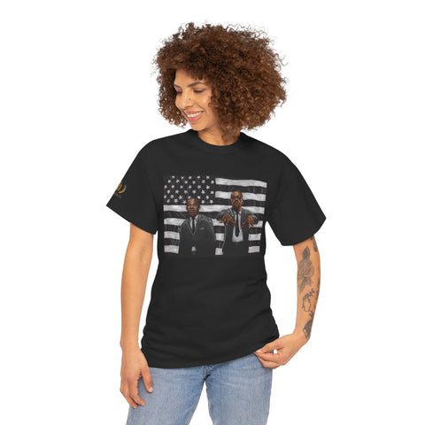 Dream but Stay Woke Unisex Heavy Cotton Conscious Tee, Urban Streetwear Shirt, Casual Everyday Wear