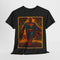 1970's Black Man of Steel, Superhero Graphic Tee for Fans, Men's Heavy Cotton Shirt, Comic Book Lover Gift, Casual Wear,