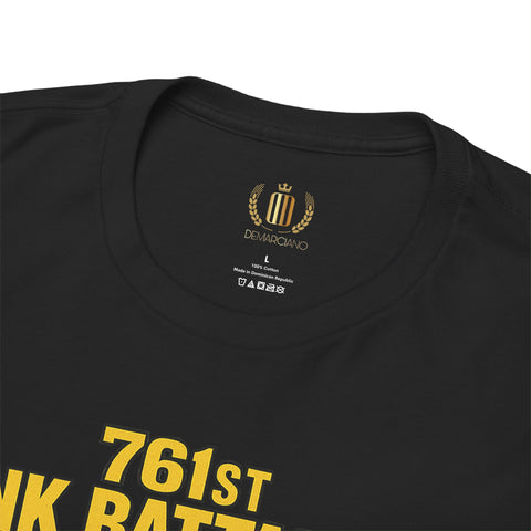 761st Tank Battalion Design/Military Tribute Unisex Heavy Cotton Tee |