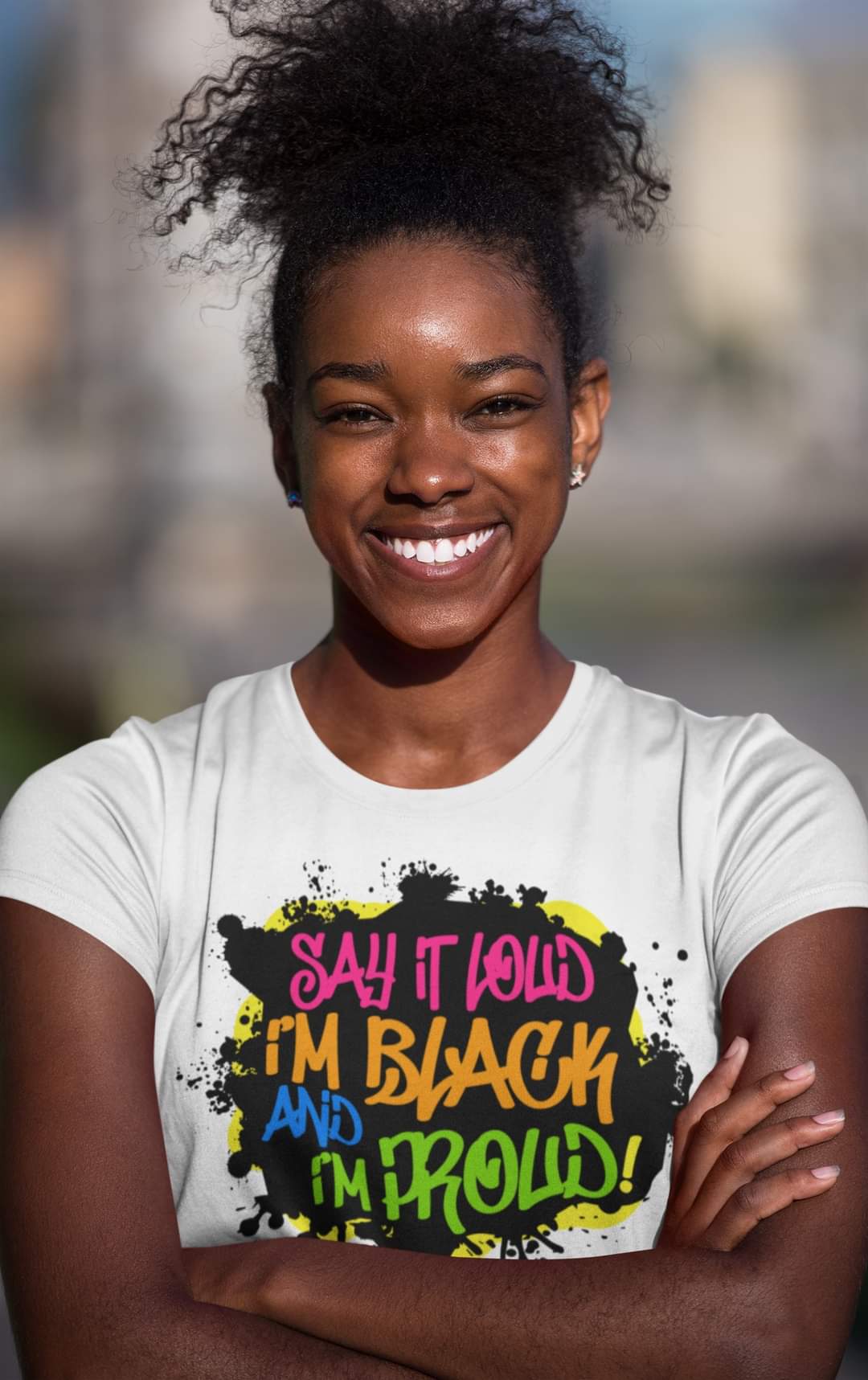 Say it loud, i'm Black and I'm proud