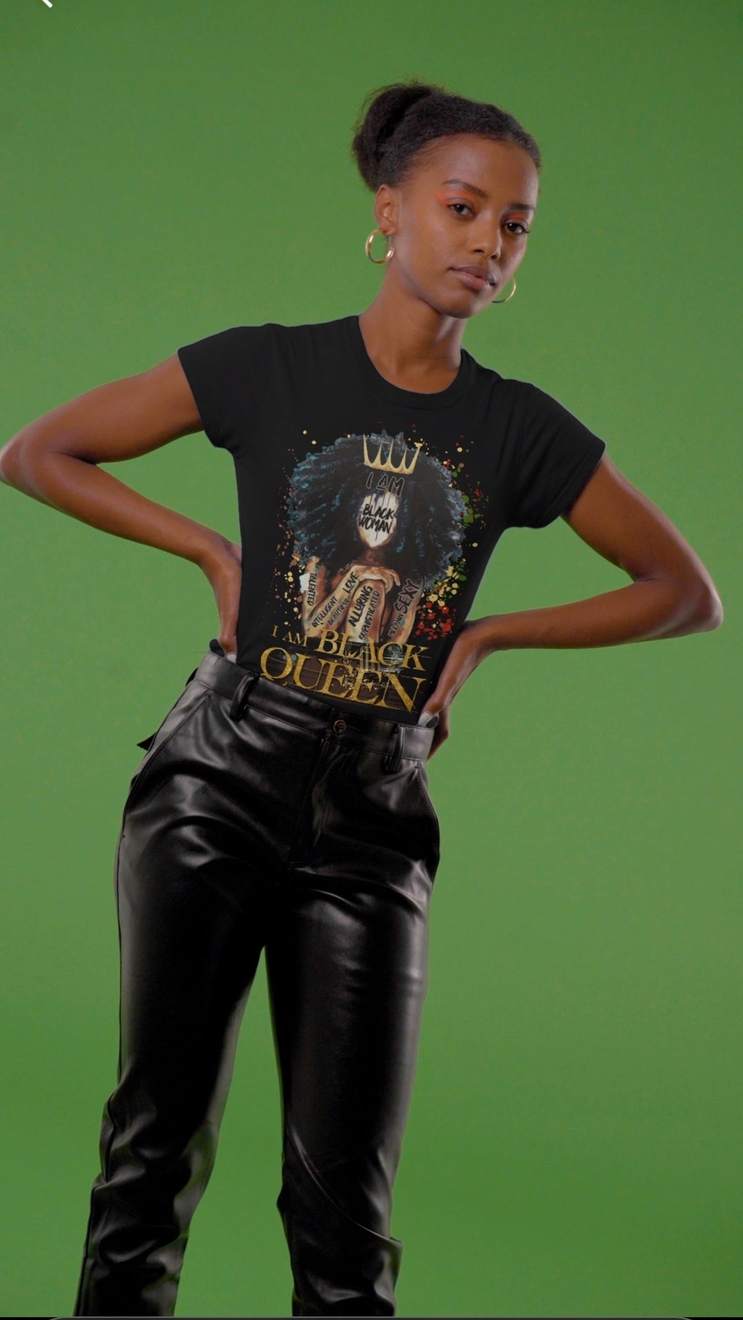I Am Black Woman, I Am Black  Queen