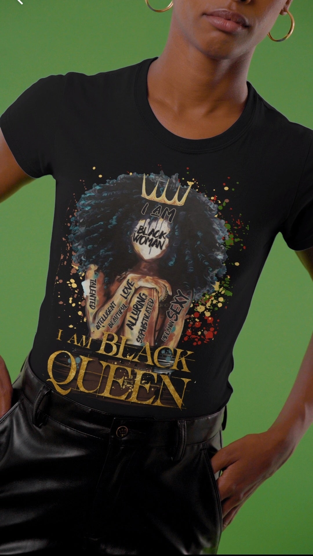 I Am Black Woman, I Am Black  Queen