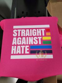 Straight Against Hate pride shirt