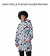 Hello Kitty and Friends Hoodie Blanket