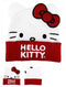 Hello Kitty Embroidered Big Face Beanie