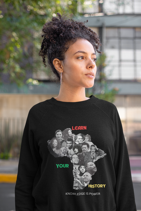 Learn Your History, Knowledge is power Tshirt