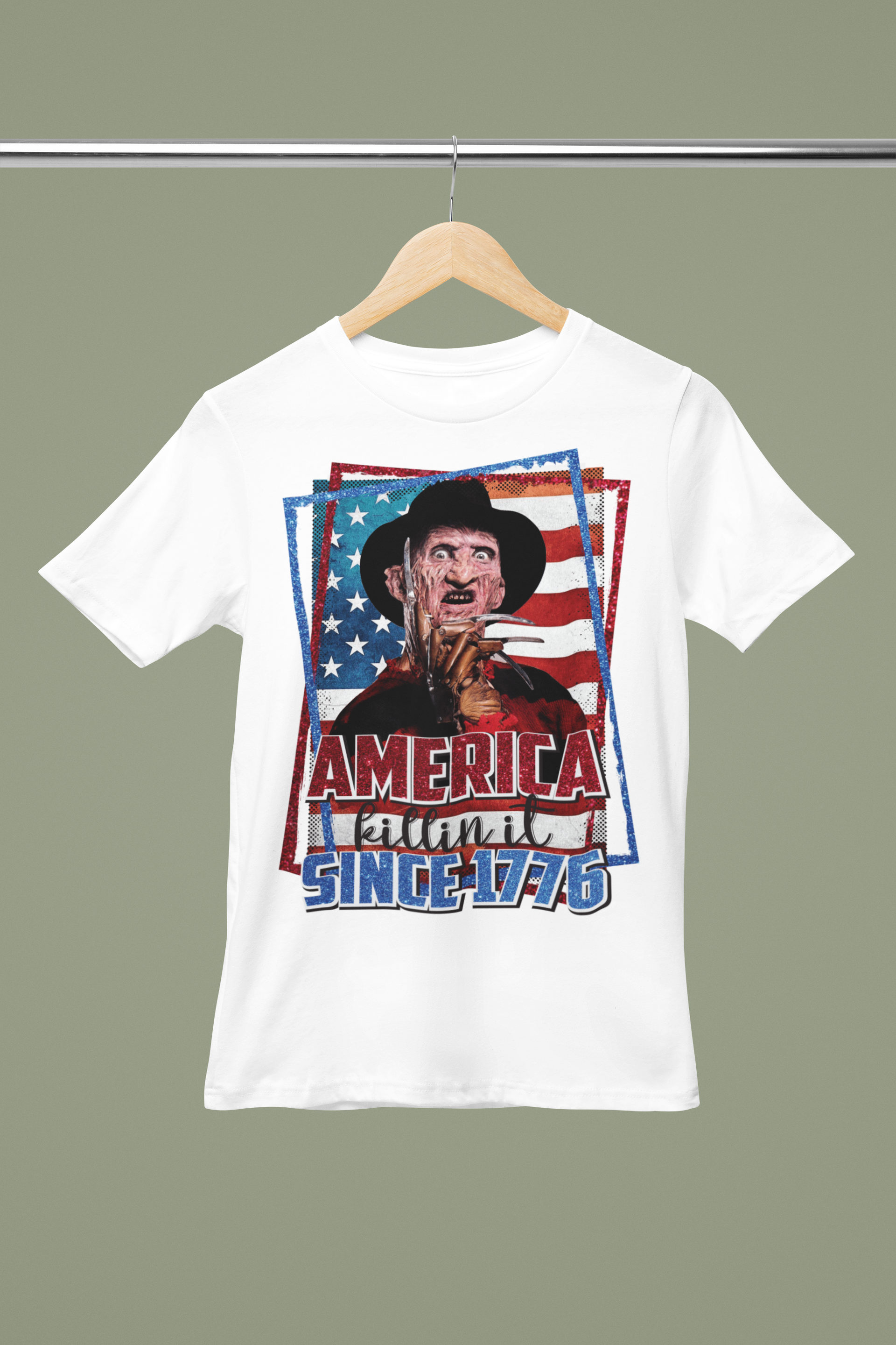 Freddy Killing it since 1776