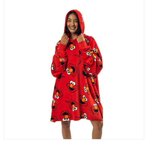 Elmo hoodie Blanket Snuggys