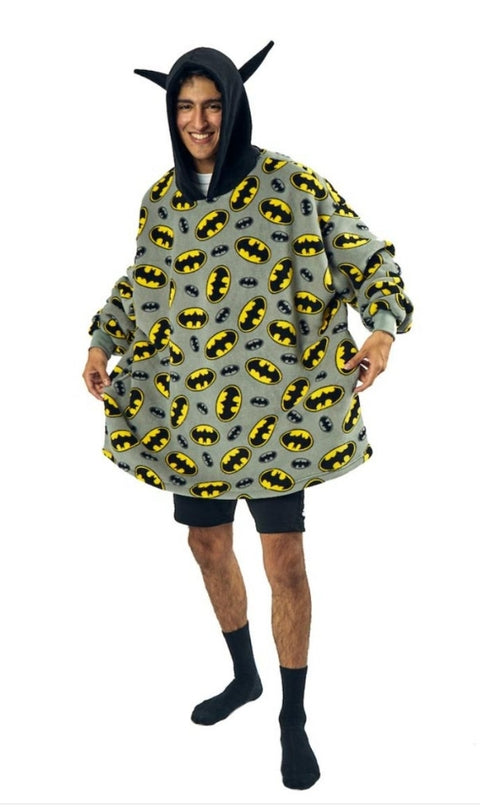 DC Comics Batman 3D Hoodie Blanket