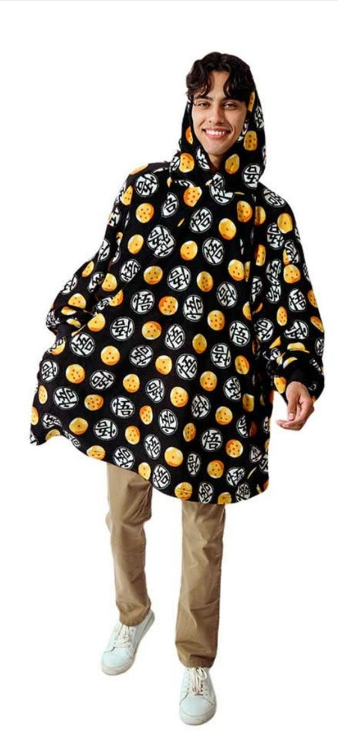 Dragon Ball Z Hoodie Blanket