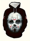 Voorhees all over print hoodie