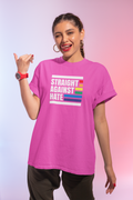 Straight Against Hate pride shirt