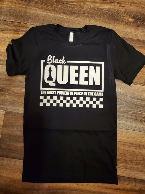 Black Queen Chess T