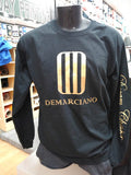 Demarciano Black and Gold Long Tee