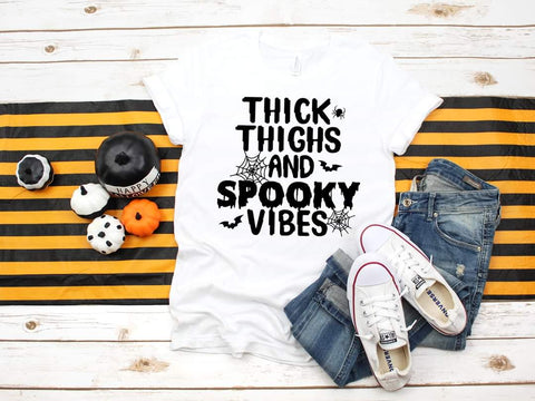 Thick Thighs Spooky Vibes