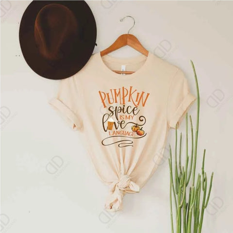 Pumpkin Spice is my Love language