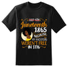 Juneteenth retro lady